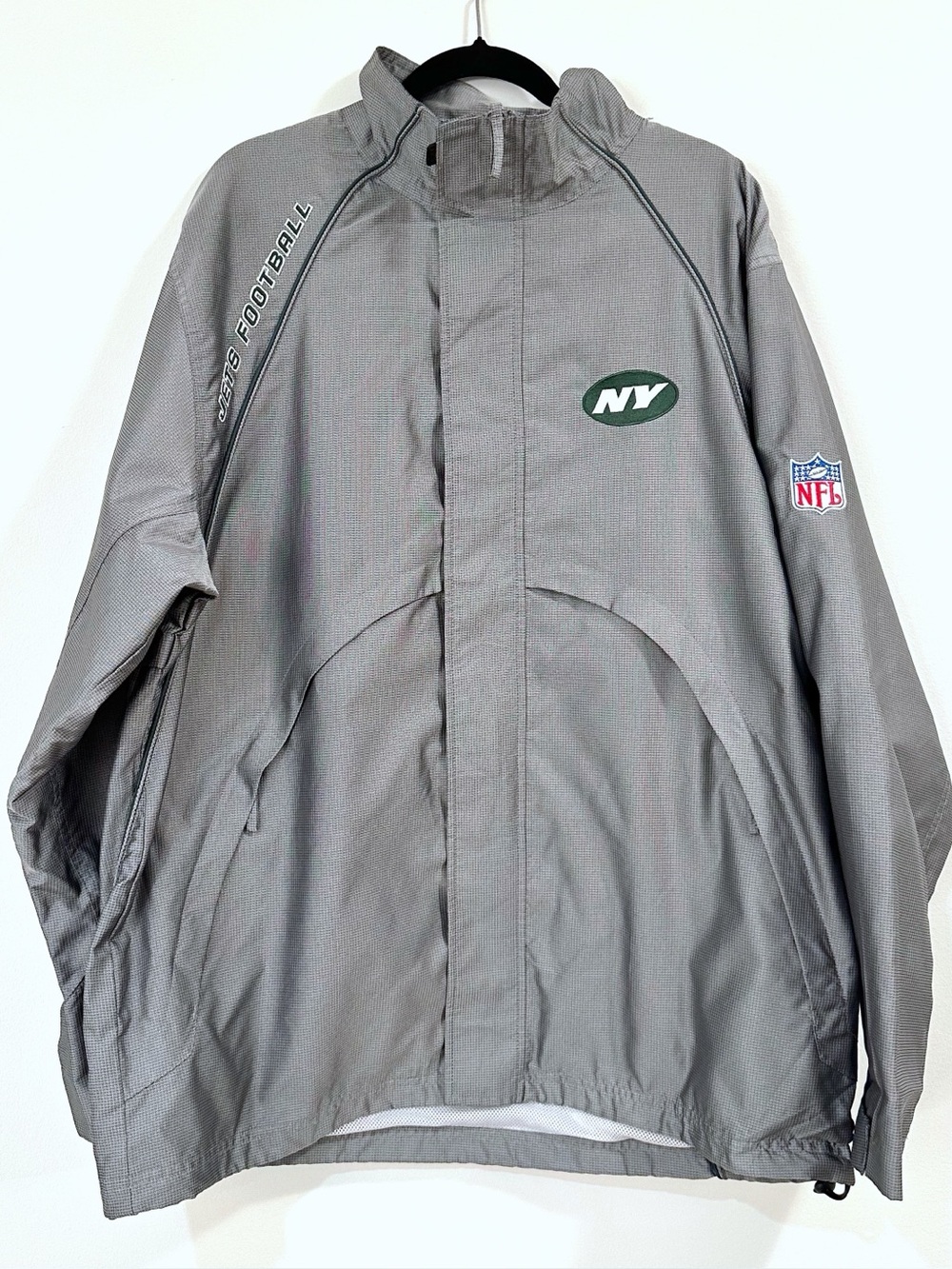 Reebok Football NFL New York Jets Sports Jacket Size Large